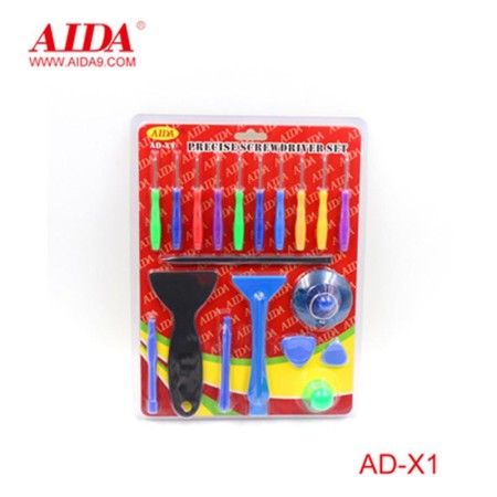 ست پیچ گوشتی و ابزار مدل Aida AD-X1