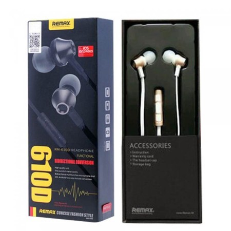 REMAX RM-610D Super Bass Earphone