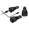 (Samsung Fast Charging Dual Car Charger (Micro-USB