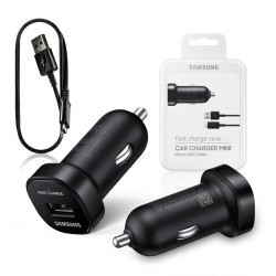 (Samsung Fast Charging Car Charger 18W (Micro-USB