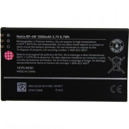 باتری اورجینال موبایل OEM Battery Nokia Lumia 822 BP-4W