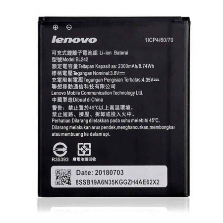 باتری موبایل لنوو Lenovo A6000 Plus مدل BL242