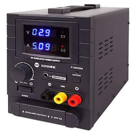 منبع تغذیه 5 آمپر سانشاین مدل P-3005DA