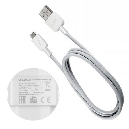 کابل شارژ گوشی هواوی وای7 پرایم 2018 از نوع micro USB