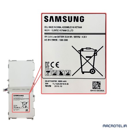 باتری تبلت Samsung Galaxy Tab 4 10.1 - T530-T531-T533-T535