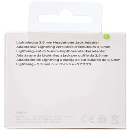 مبدل لایتنینگ به جک 3.5mm اپل Lightning to Headphone Jack