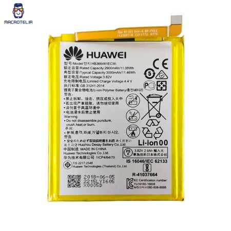 باتری Huawei P10 Lite مدل HB366481ECW