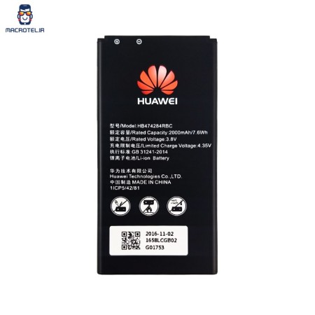 باتری گوشی Huawei Honor 3C Lite مدل HB474284RBC