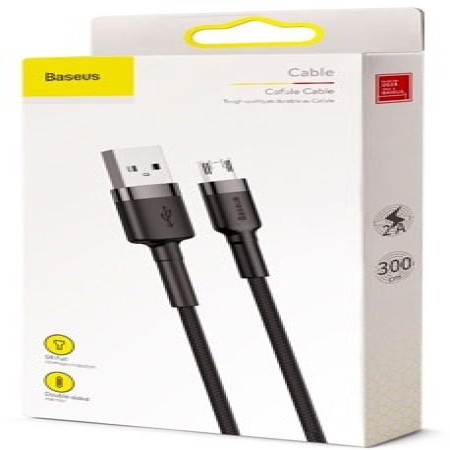 کابل شارژ و انتقال داده میکرو USB بیسوس Cafule USB Cable For Micro