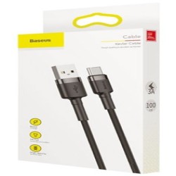 کابل تبدیل USB به USB-C باسئوس مدل Cafule CATKLF-BG1