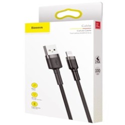 کابل تبدیل USB به لایتنینگ باسئوس مدل CALKLF-BG1