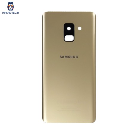 درب پشت Samsung A8 2018 مدل SM-A530 رنگ طلایی