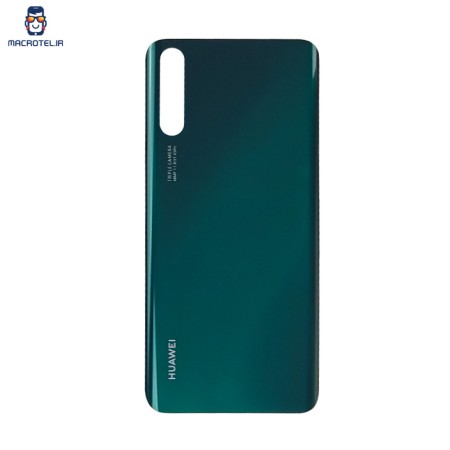 درب پشت Huawei P Smart S رنگ سبز از جنس پلاستیک فشرده