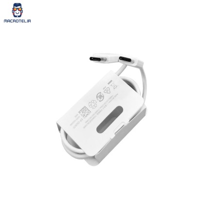 کابل شارژر گوشی سامسونگ A52 5G با قابلیت انتقال دیتا رنگ سفید