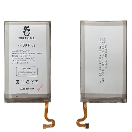 باتری برند ماکروتل مناسب گلکسی S9 Plus با ظرفیت 3500mAh