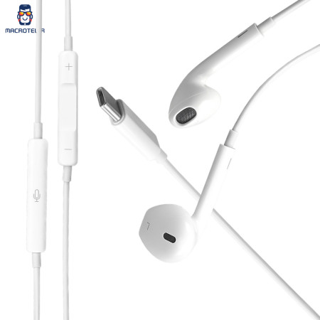هدفون اپل مدل EarPods با کانکتور USB-C مناسب آیفون 15