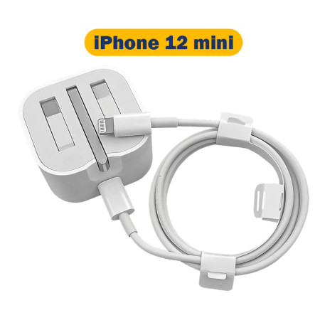 سری و کابل شارژر iPhone 12 mini با خروجی 20 وات