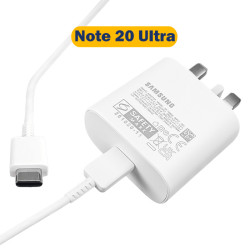 کلگی فست شارژر گلکسی Note 20 Ultra مدل 25 وات سفید