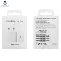 جعبه فست شارژر اصلی Samsung Galaxy Note 20 Ultra مدل 25W PD Adapter ep-ta800