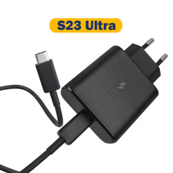 سوپر فست شارژر S23 Ultra مدل EP-TA845 Travel Adapter به همراه کابل اورجینال