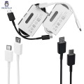 کابل شارژ Galaxy Z Fold5 از نوع دو طرف تایپ‌سی