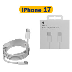 کابل شارژر اصلی آیفون 17 به طول 1 متر