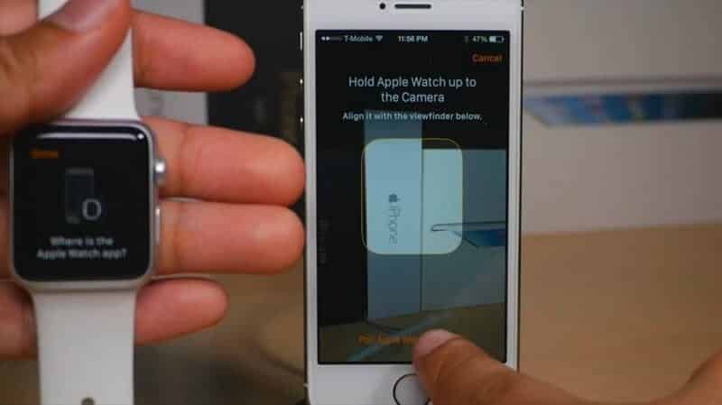 Pair Apple Watch Manually