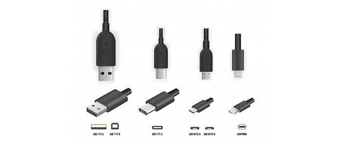 انواع کابل USB و معرفی انواع کابل ها