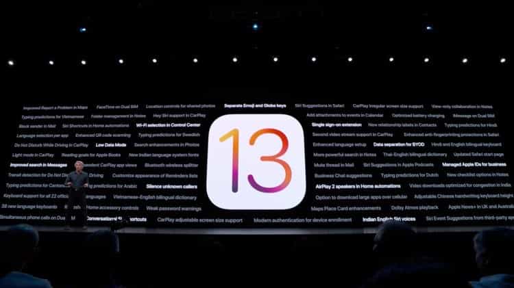 بهبود عملکرد iOS 13