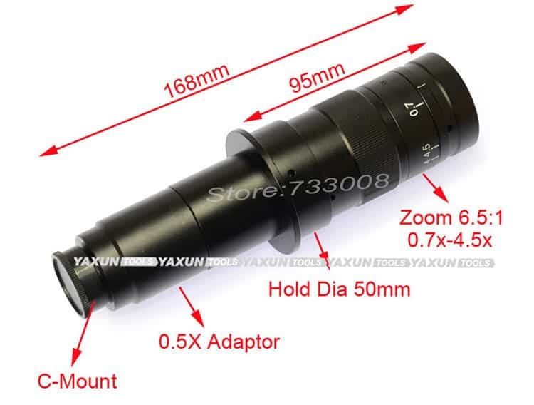 جزئیات دوربین Cmos در میکروسکوپ AK23B:
