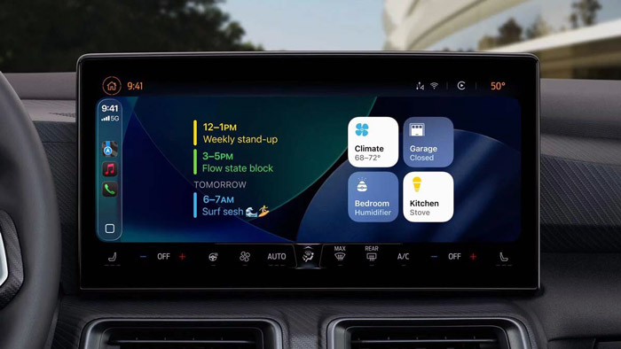 اضافه شدن ویجت‌ها به CarPlay در iOS 26