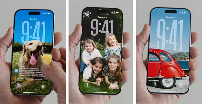 تغییرات صفحه قفل در iOS 26