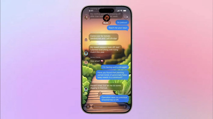 تغییرات برنامه Messages در iOS 26