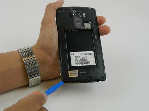 آموزش تعویض تاچ ال سی دی گوشی موبایل LG G4-5