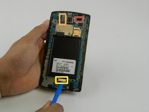 آموزش تعویض تاچ ال سی دی گوشی موبایل LG G4-6