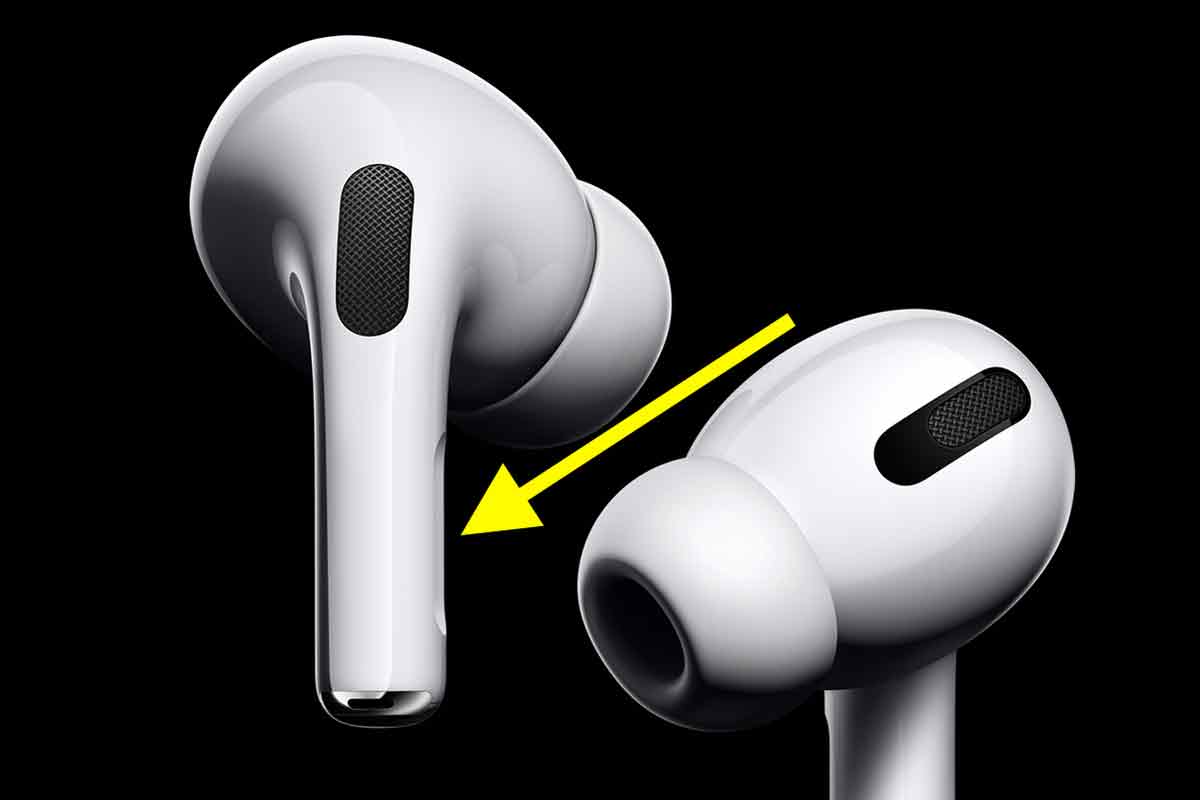 فعال کردن حذف نویز از طریق AirPods pro