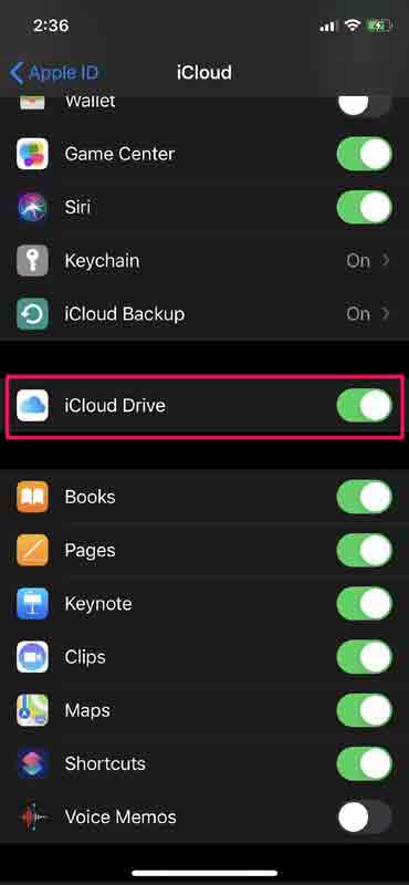 icloud backup