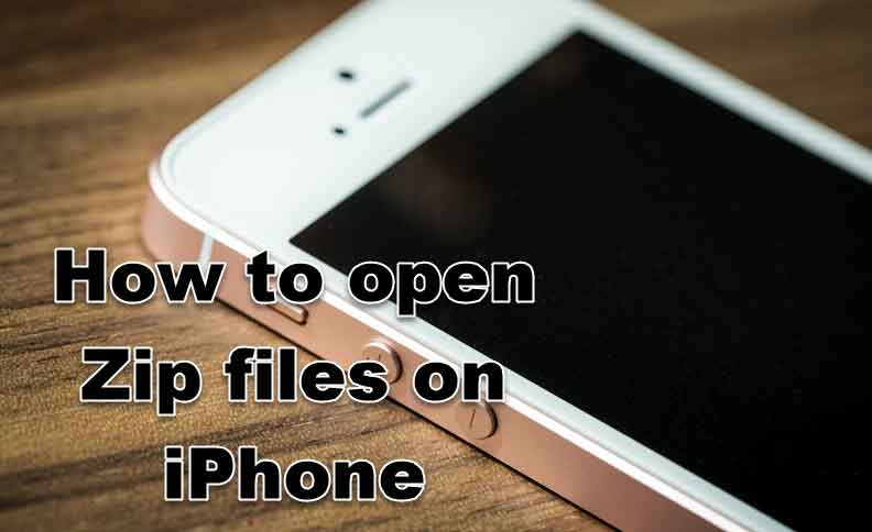 آموزش باز کردن فایل های zip در آيفون و آیپد